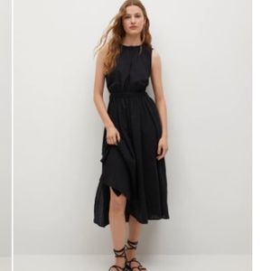 MANGO Vent Cotton Dress